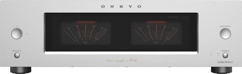 ONKYO M-80 | Power Amplifier - Leistungsverstärker - Silber