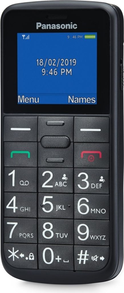 Panasonic KX-TU110 4,5 cm (1.77 Zoll) Schwarz Produktbild 4