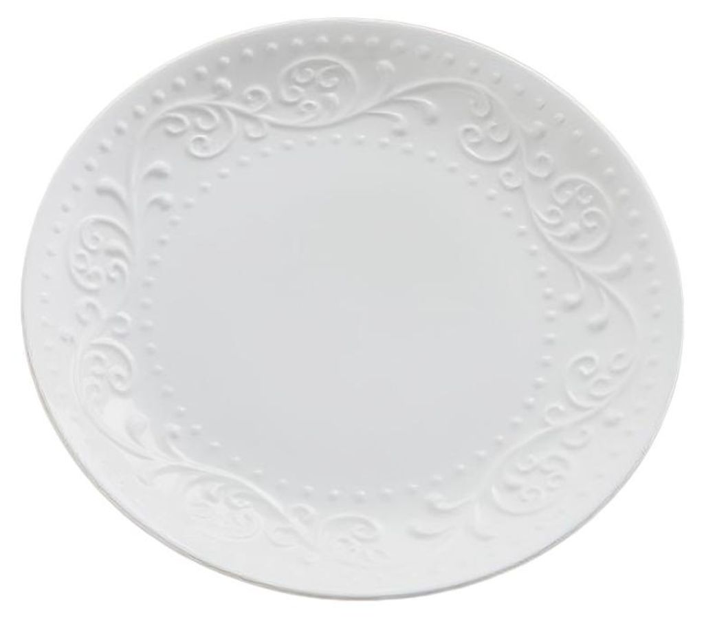 Assiette à dessert Homla SYLIA White Ornament, 21 cm Image du produit 