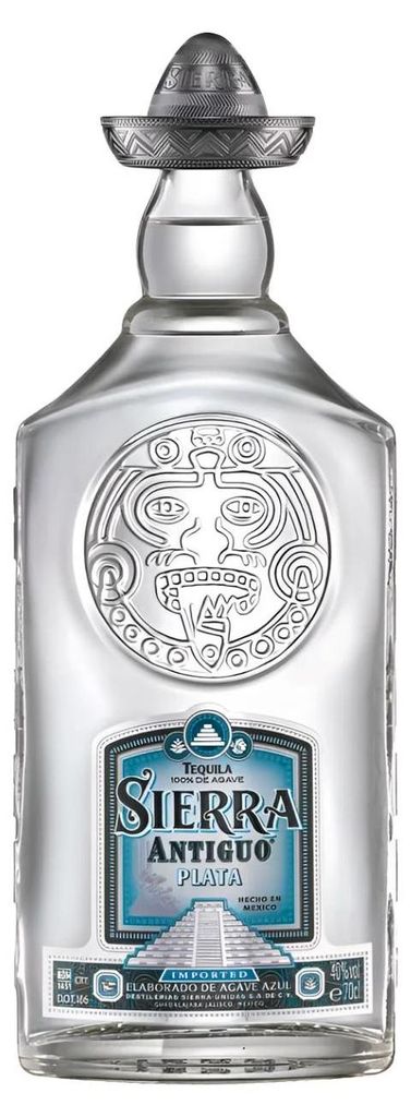 Sierra Antiguo Plata Tequila 40% Vol. 0.7L Produktbild 