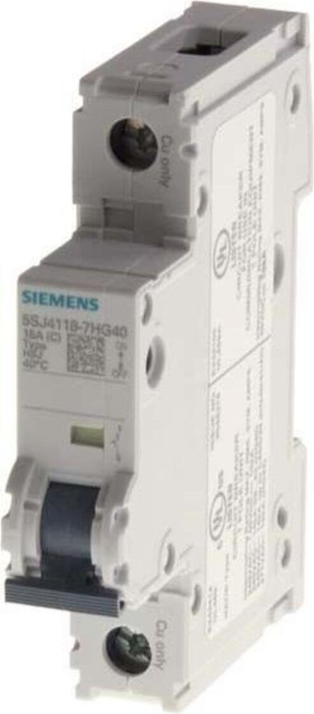Siemens LS-Schalter C 6A 1pol 240V 14kA 5SJ4106-7HG (5SJ41067HG40)