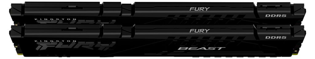 Kingston FURY Beast - DDR5 - Kit - 64 GB: 2 x 32 GB - DIMM 288-PIN - 6000 MHz / PC5-48000 - CL36 - 1.35 V - ungepuffert - on-die ECC