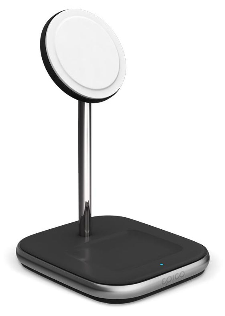 Epico 2in1 MagSafe Wireless Charger - černá