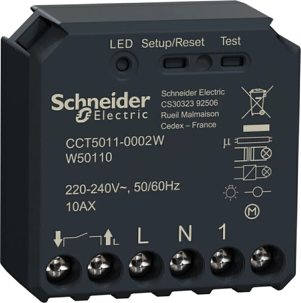 Rendre un interrupteur connecté avec l'actionneur Wiser CCT5011-0002W 10A
