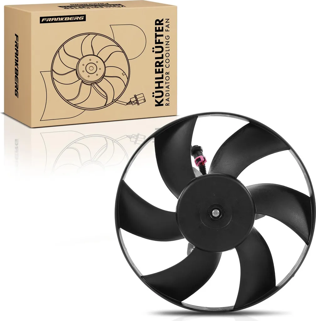 Ventilateur de Radiateur Sans Cadre pour Seat Cordoba et Ibiza II