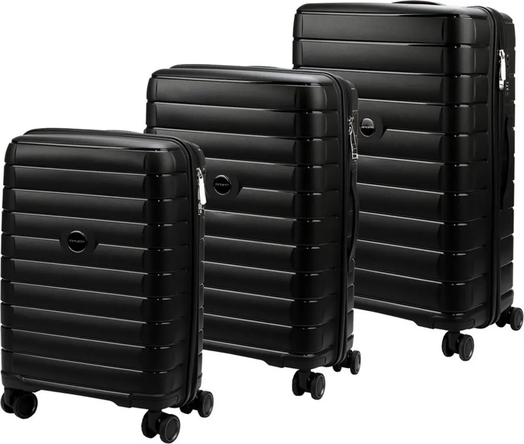 Valise cabine Pierre Cardin greg60488 rigide et légère à quatre roues