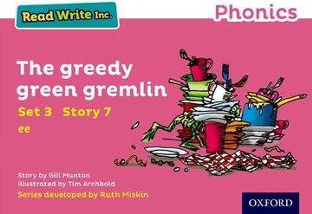 Read Write Inc. Phonics: Der gierige grüne Gremlin (Pink Set 3 Storybook 7)