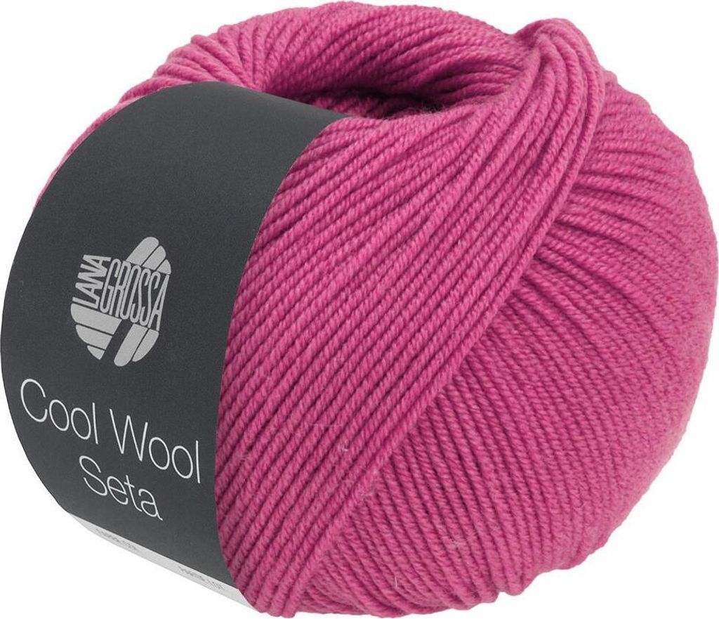 Lana Grossa - Cool Wool Seta 0020 fuchsia Produktbild 