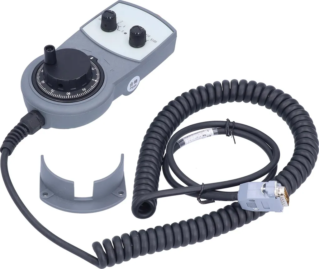 Volant électronique MPG CNC suspendu avec bouton d'arrêt d'urgence Pro