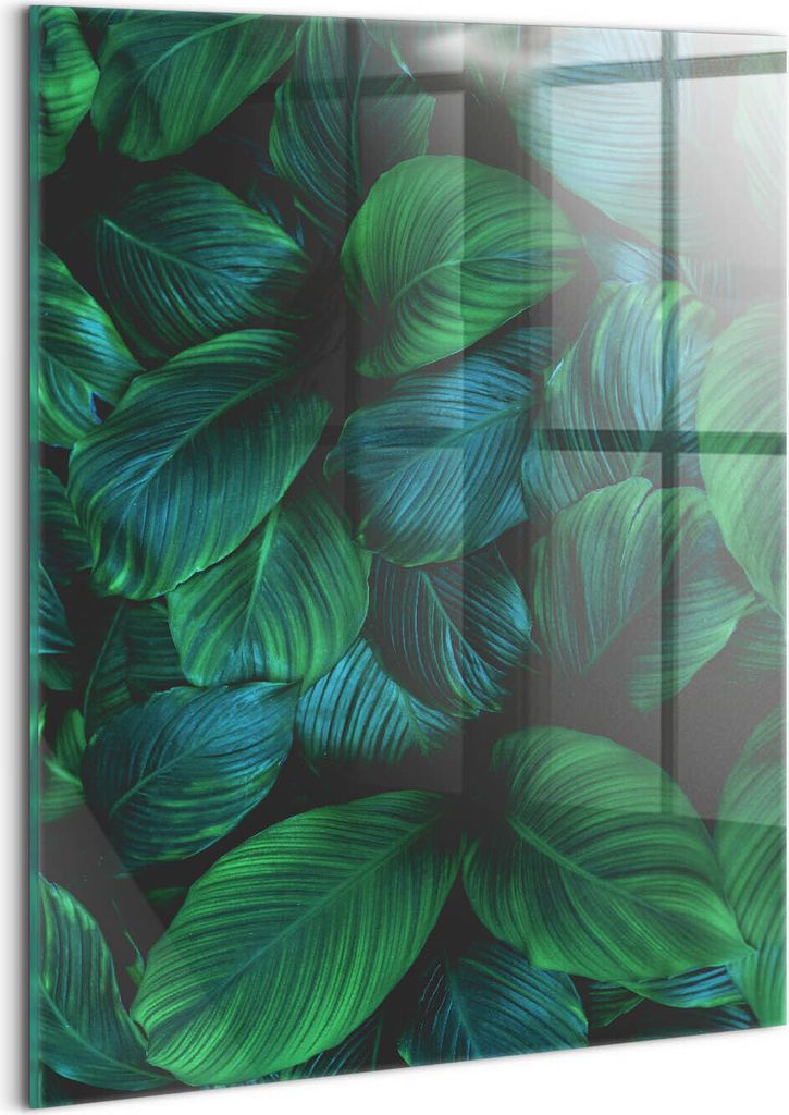 Designer Glasbild - Wandbild - Glas Bild - 60x80 cm - Die Natur Geht