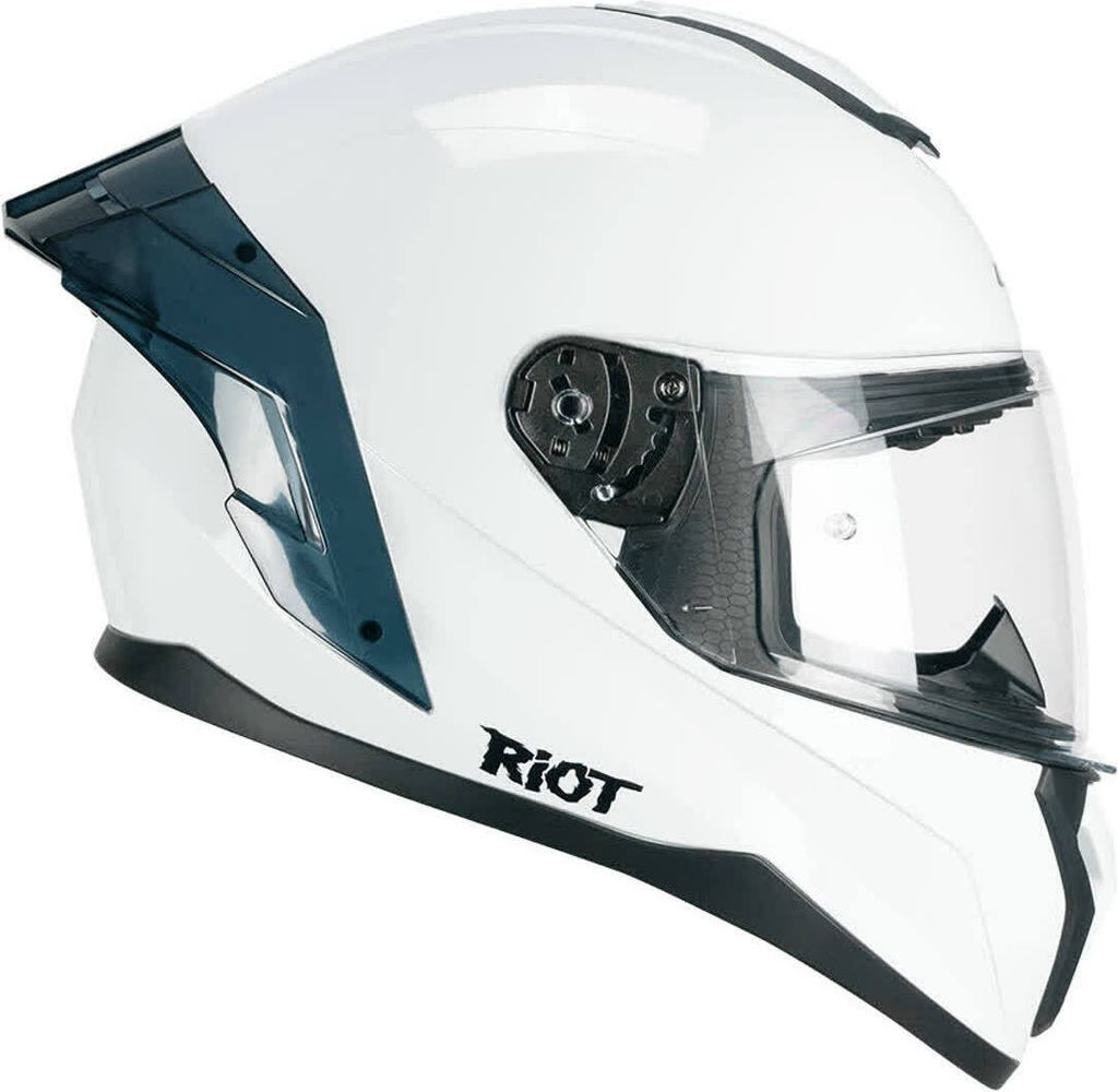 Integralhelm CGM 330A RIOT Mono Glänzendes Weiß größe XS