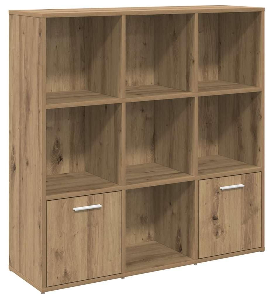 vidaXL Regál Artisan dub 98x29x97,5 cm Materiál na báze Obrázok produktu 