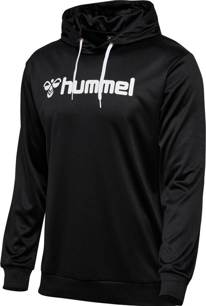 HUMMEL hmlLOGO HOODIE BLACK BLACK XL