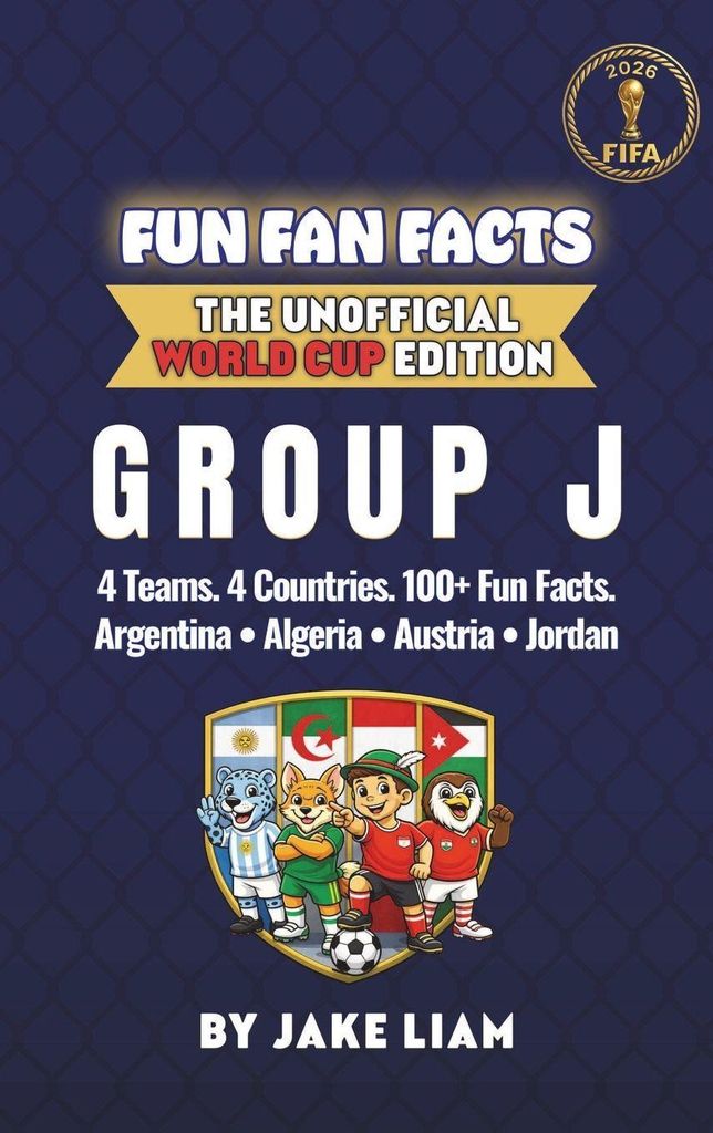 World Cup 2026 Group J Soccer Book for Kids
