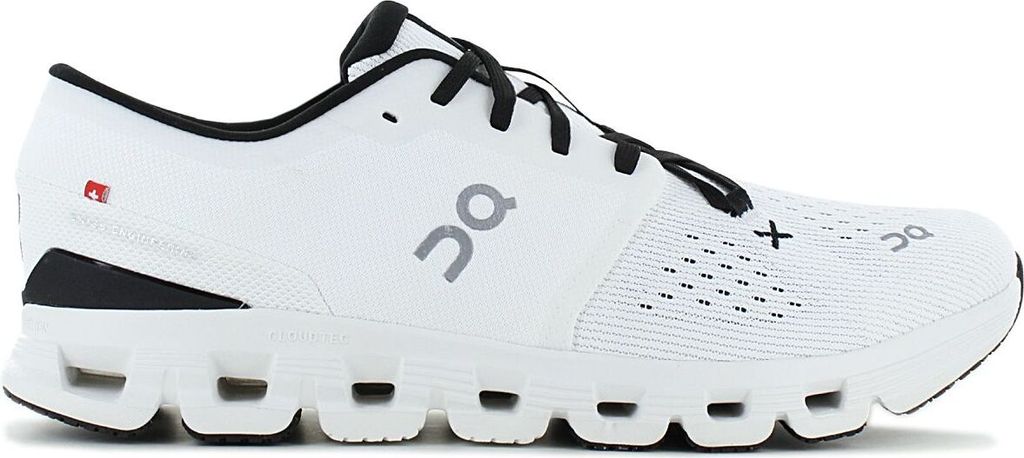 ON Running Cloud X 4 - Herren Sneakers Schuhe Ivory-Black 3ME30040791 5 , EU 44 US 10