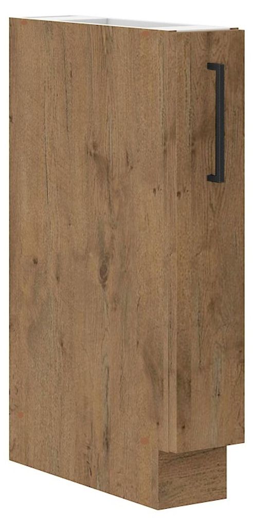 Küche Vigo Eiche Lancelot matt Unterschrank 15 cm Produktbild 