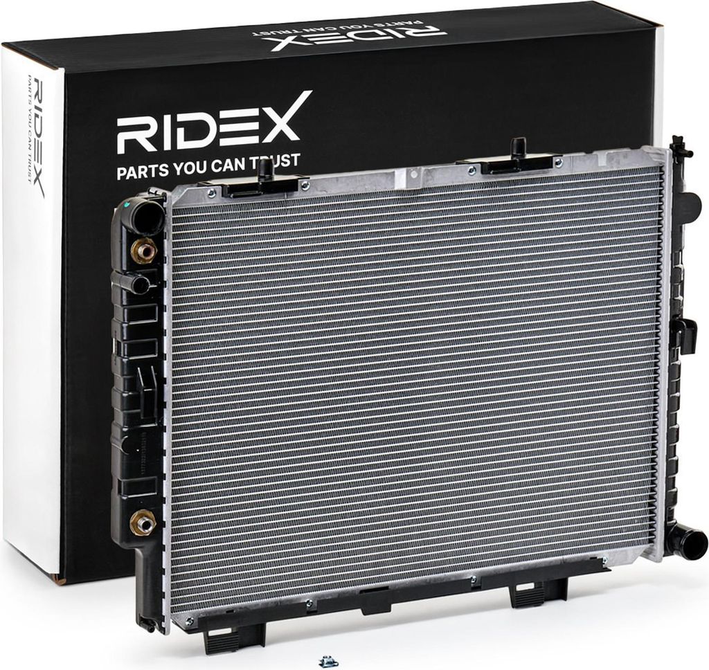 RIDEX 470R0458 Kühler Wasserkühler Motorkühler passend für MERCEDES-BENZ E-Klasse Limousine (W210) E-Klasse T-modell (S210)