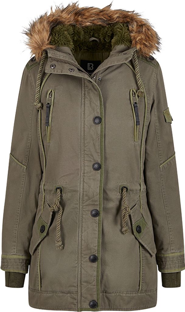 Brandit Emma Jacke Grün S Frau Grün S