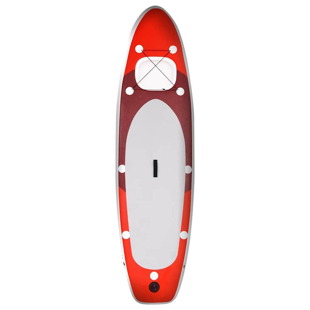 SUP-Board-Set Inflatable Stand up Paddle Board SUP 330 x 76 x 10 cm (L x W x H) Rot