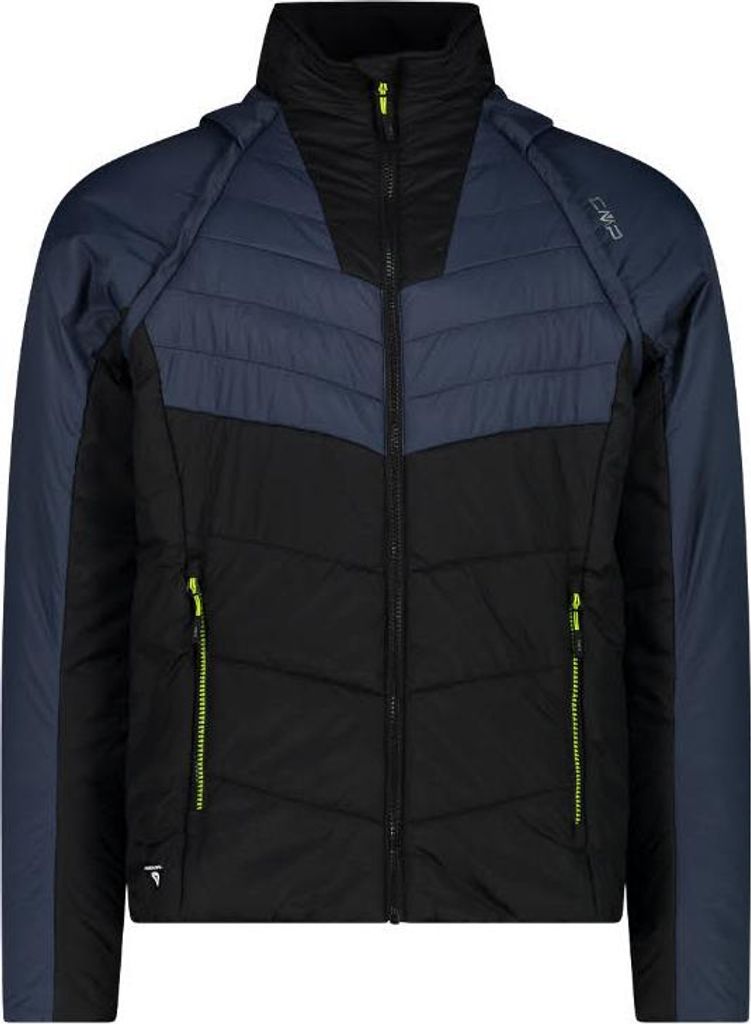 CMP Herren Hybridjacke Daunenjacke Daunenweste schwarz 48