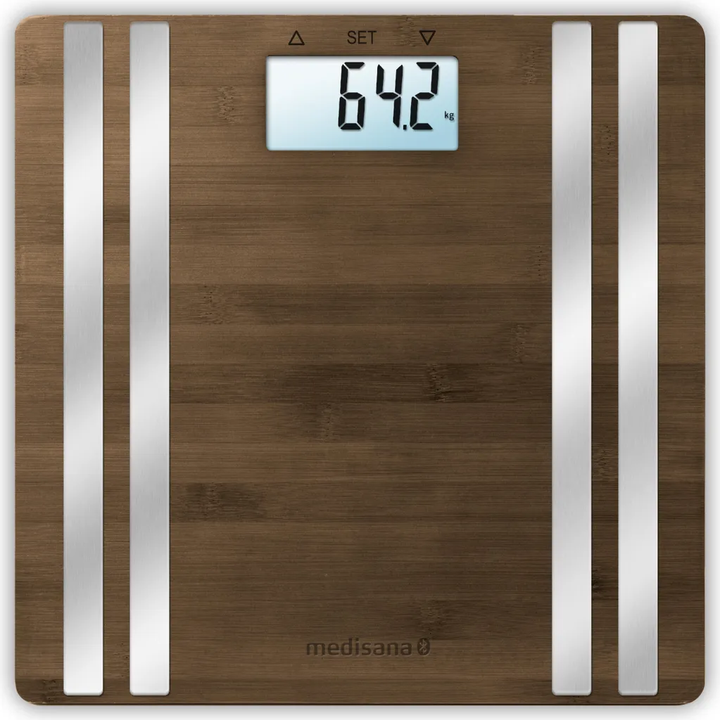 Pèse-personne électronique Medisana BS 552 plateau bambou naturel 180kg