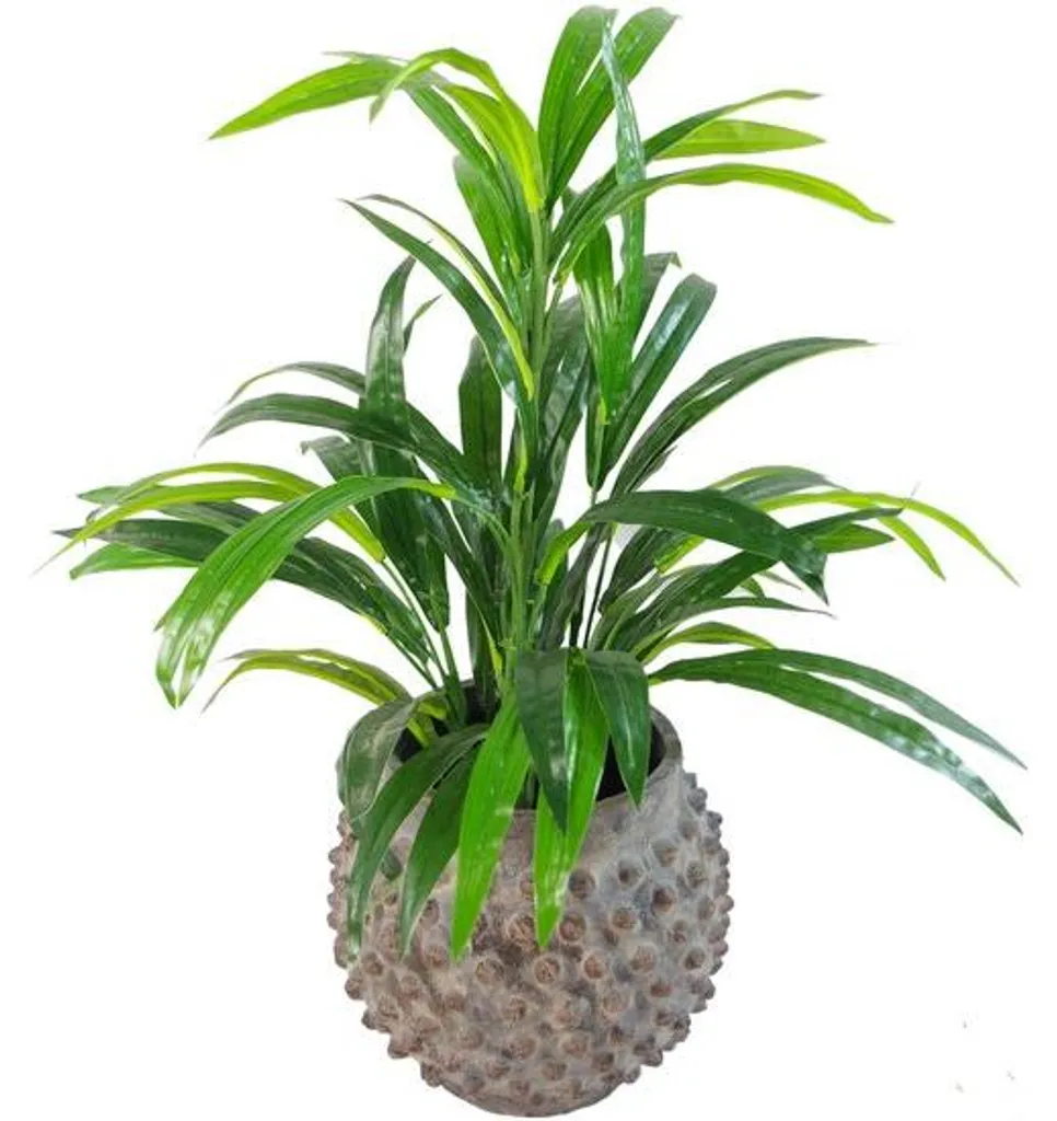 Arbuste artificiel vert 65 cm : verdure garantie pour coins sombres