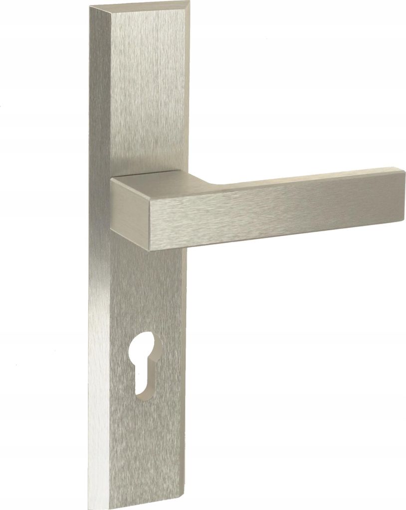 Außentürgriff 72 Mm FEINZ Hochwertig Modernes Design Silber Titan