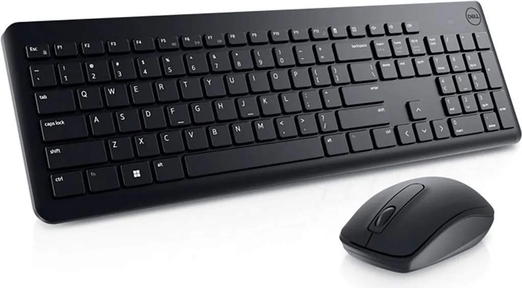 Combo Clavier Souris Dell sans fil KM3322W - AZERTY Noir Performant