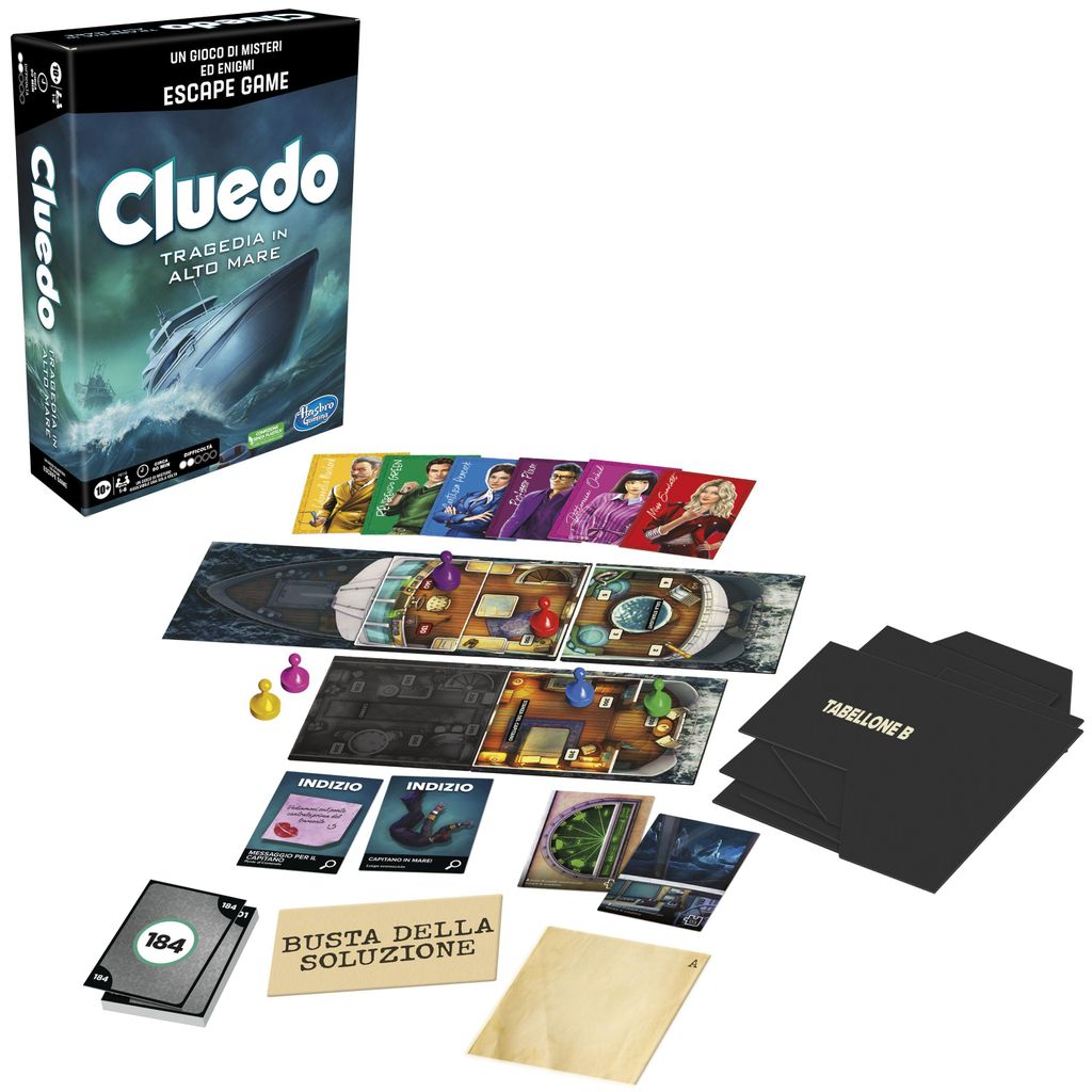 Cluedo Sabotage auf hoher See, Brettspiel