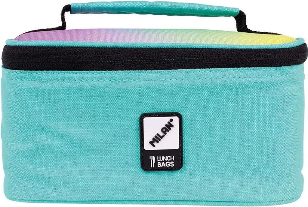 Milan Kleine Isotherme Essenstasche Sunset Mit 1 Lunchbox 5 L Grün Grün One Size