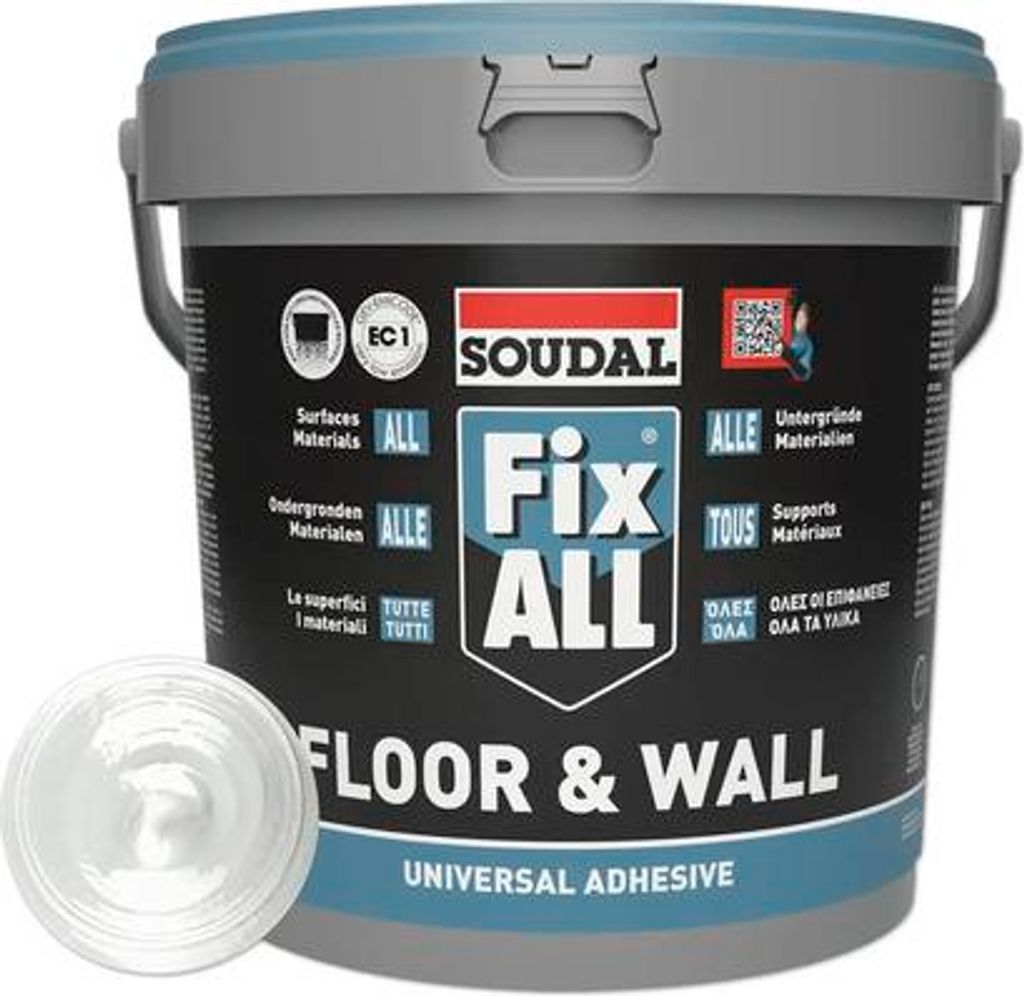 Soudal Fix ALL Floor&Wall Flächenklebstoff 4 kg Produktbild 