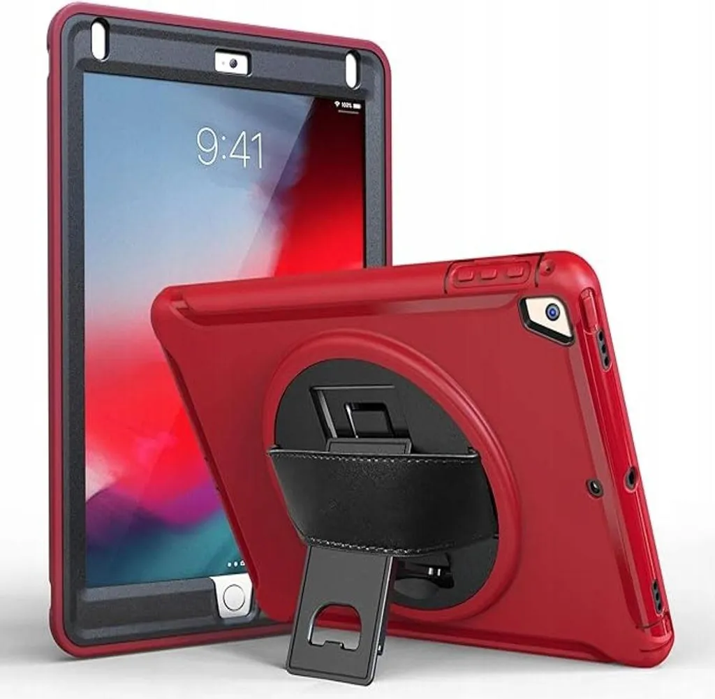 Custodia per iPad Air 2 Bambini e Famiglia | Rosso Girevole