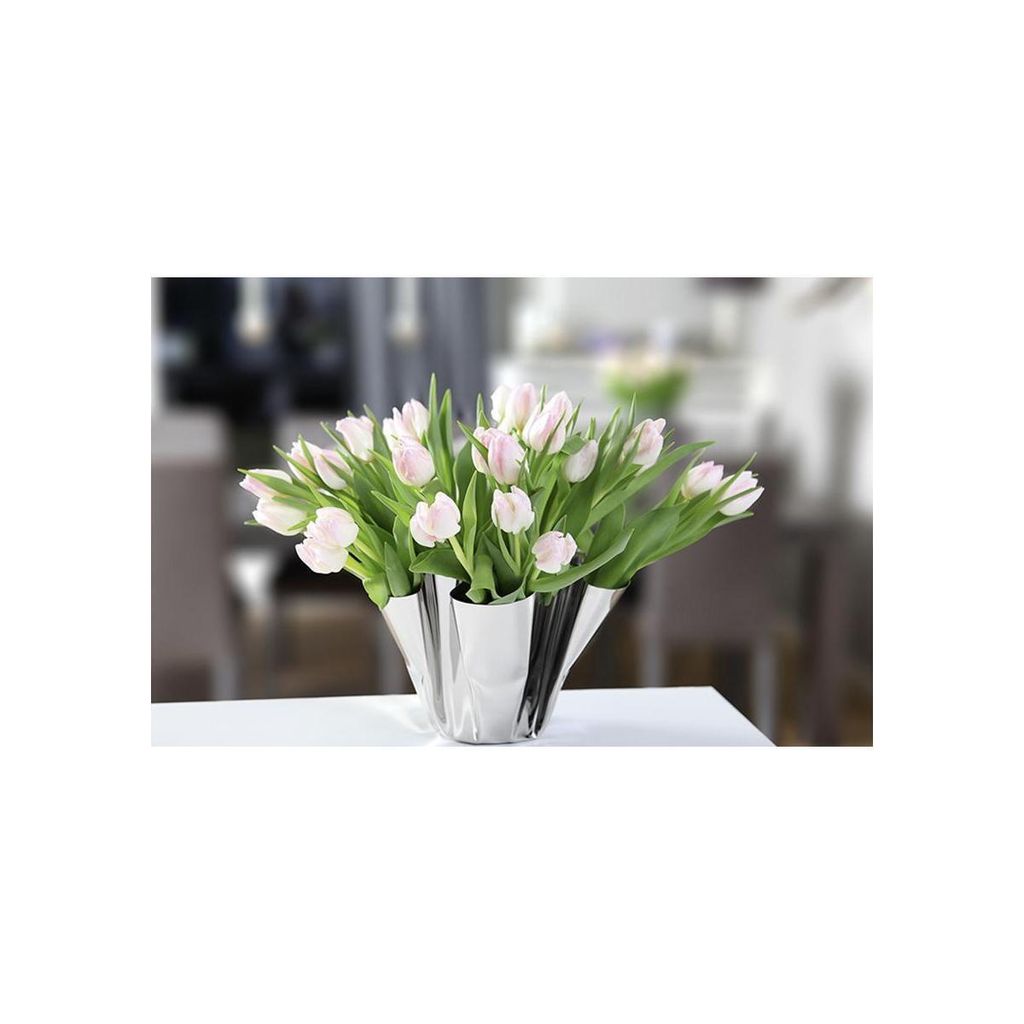 Philippi Margeaux Vase Edelstahlvase von Hand gefaltet  Produktbild 6