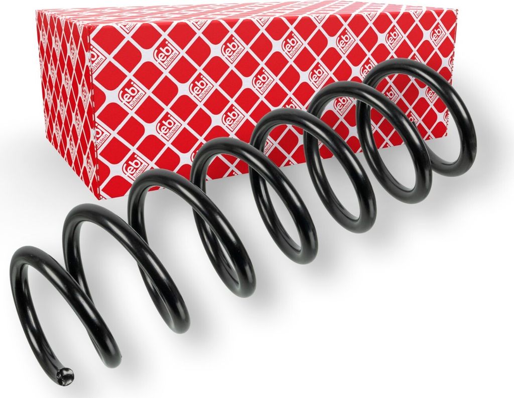 2X Febi Bilstein Feder Fahrwerksfeder Vorne