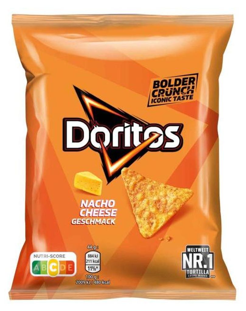 Doritos - Nacho -Käse -Bag 44gr | Upoot eine 20 Beutel x 44 Produktbild 