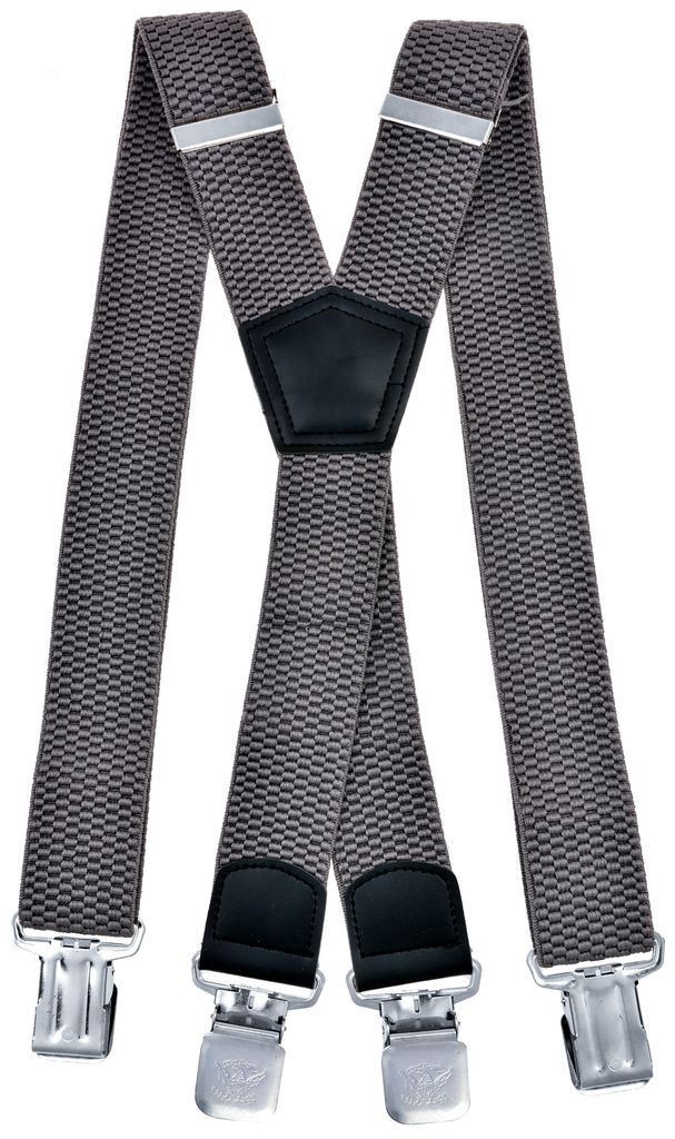 Hosentraeger X From breit  grau Produktbild 