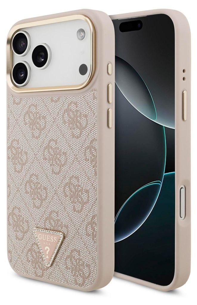 Guess – Hardcase 4G Triangle Logo MagSafe obal na iPhone 17 Obrázok produktu 