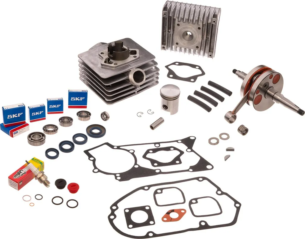 Pack Motorisation Cylindre 50cc et Vilebrequin Sport Simson S51 et SR50