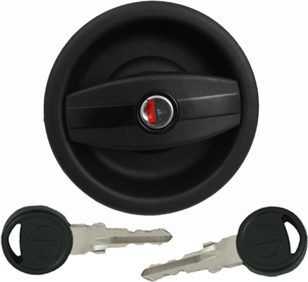 Serrure de sécurité caravane pour porte extérieure modèle tournant gauche