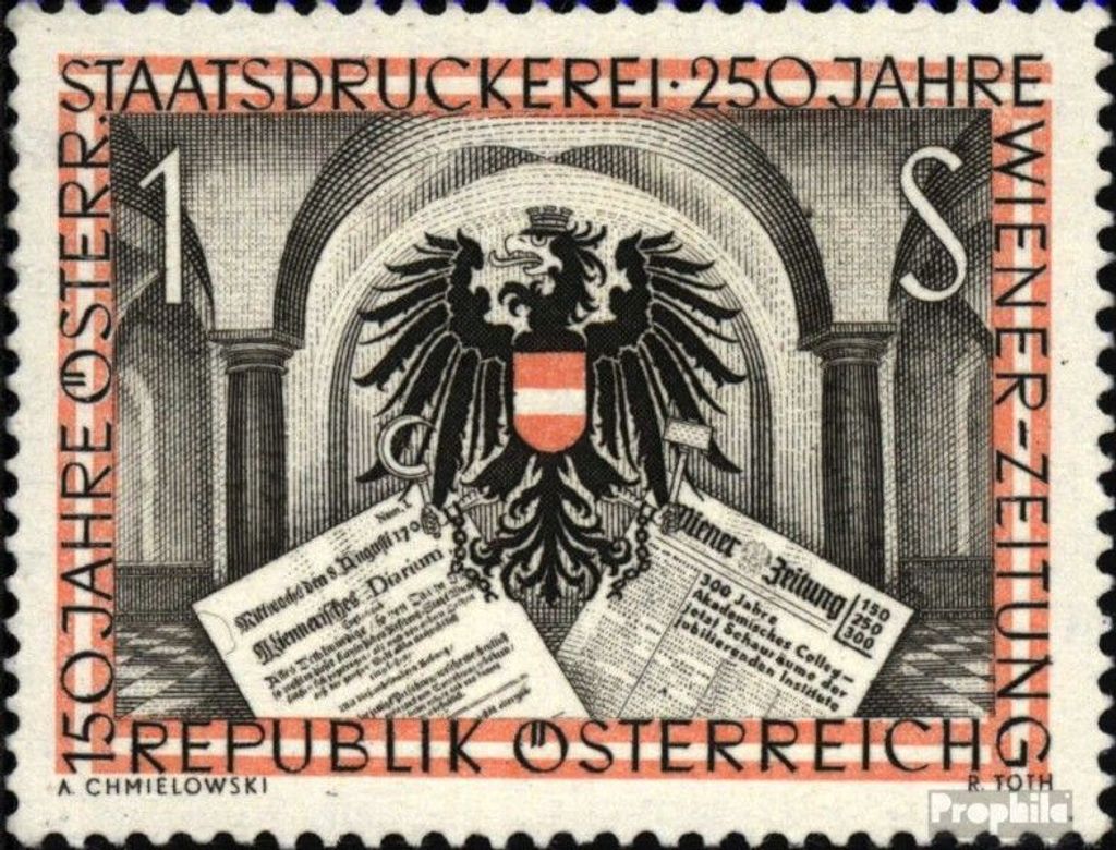 Briefmarken Österreich 1954 Mi 1011 (kompl.Ausg.) postfrisch Sondermarken