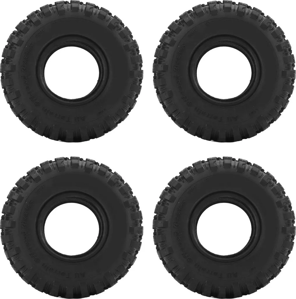 Pneus crawler RC 2,2 pouces tout-terrain pour voitures Traxxas TRX4