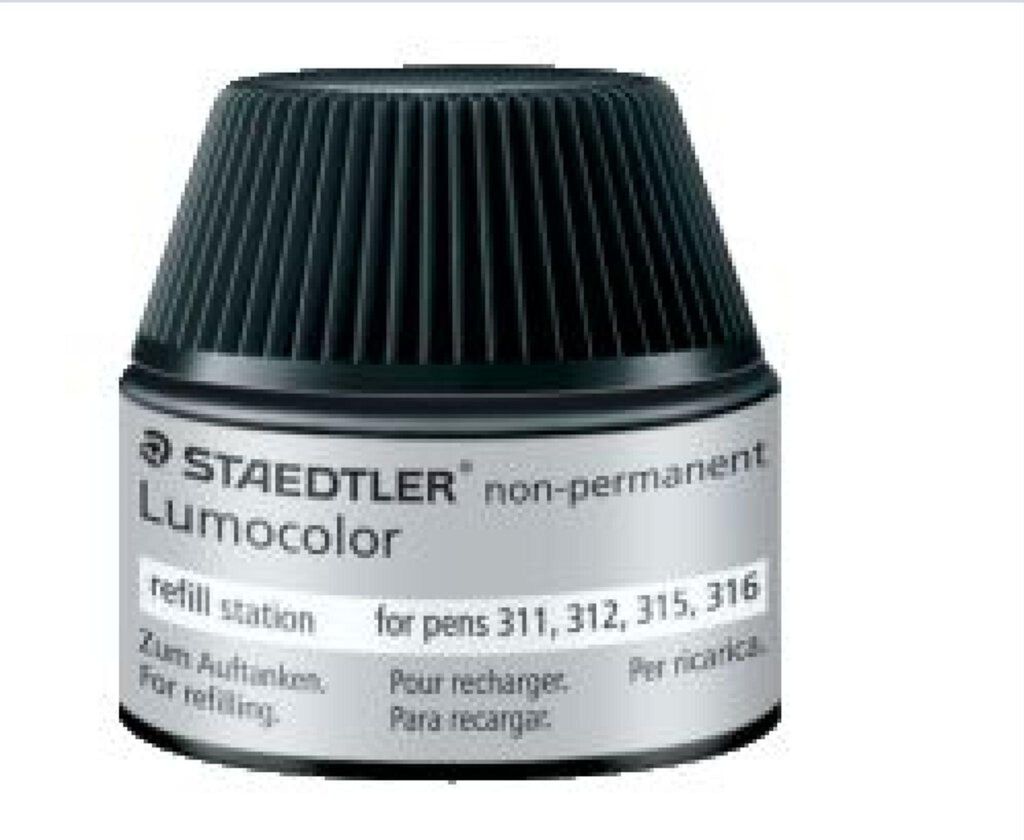 Staedtler Lumocolor 487 15, Schwarz, 15 ml, 1 Stück(e), Produktbild 