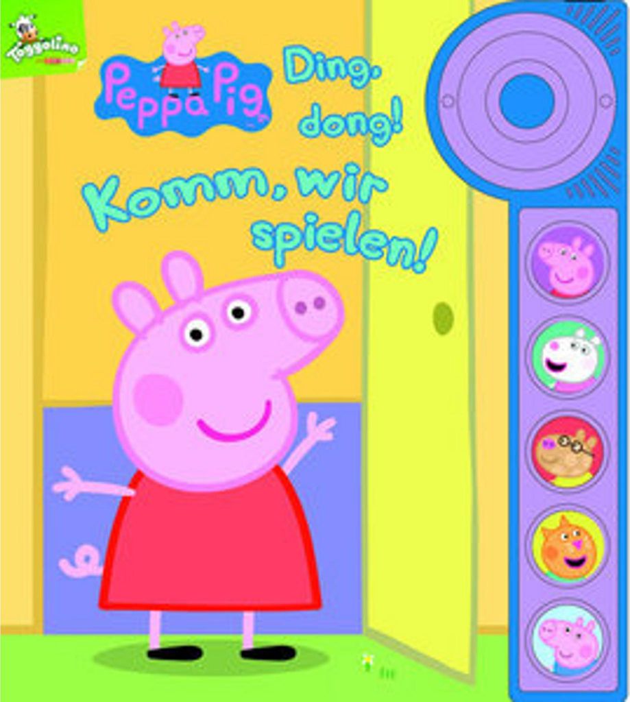 Peppa Pig - Ding Dong! Komm, wir spielen! , Kinderbuch ab Obrázok produktu 