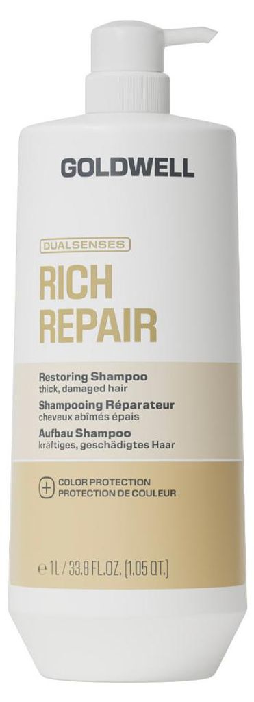Goldwell Dualsenses Rich Repair Herstellende Shampoo, 1000 Productafbeelding  AI-gegenereerde afbeelding