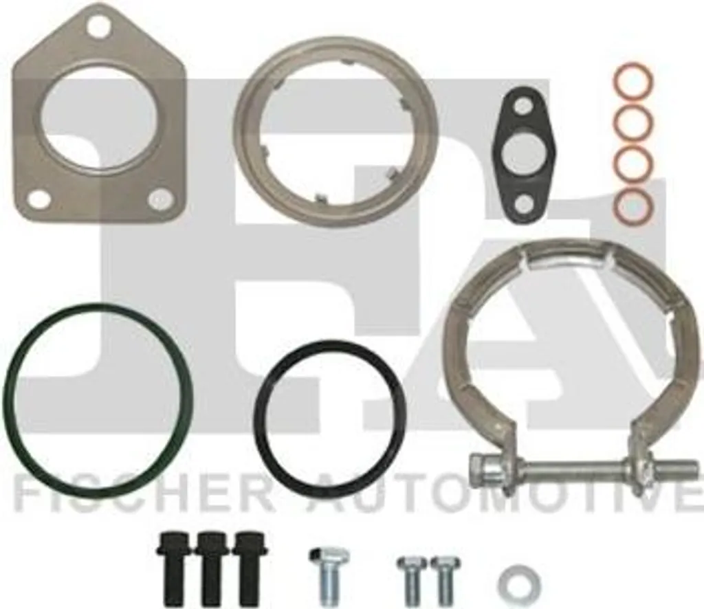 FA1 KT100020 Kit Montaggio Turbo BMW E81 E82 E90 E60 X1 X3 - OE Qualità