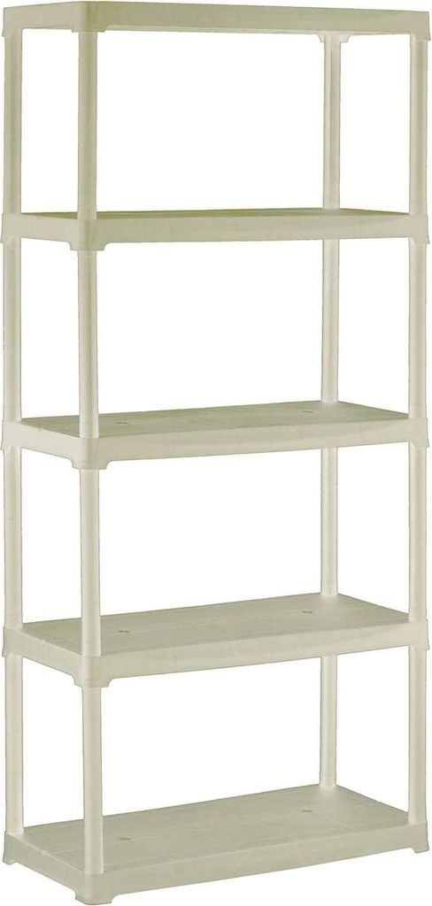 Darbitri Outdoor-Garderobe, Outdoor-Regal, Mehrzweck-Balkongarderobe, Outdoor-Schrank, 100 % Italy, 80x40h176 cm, Anthrazit