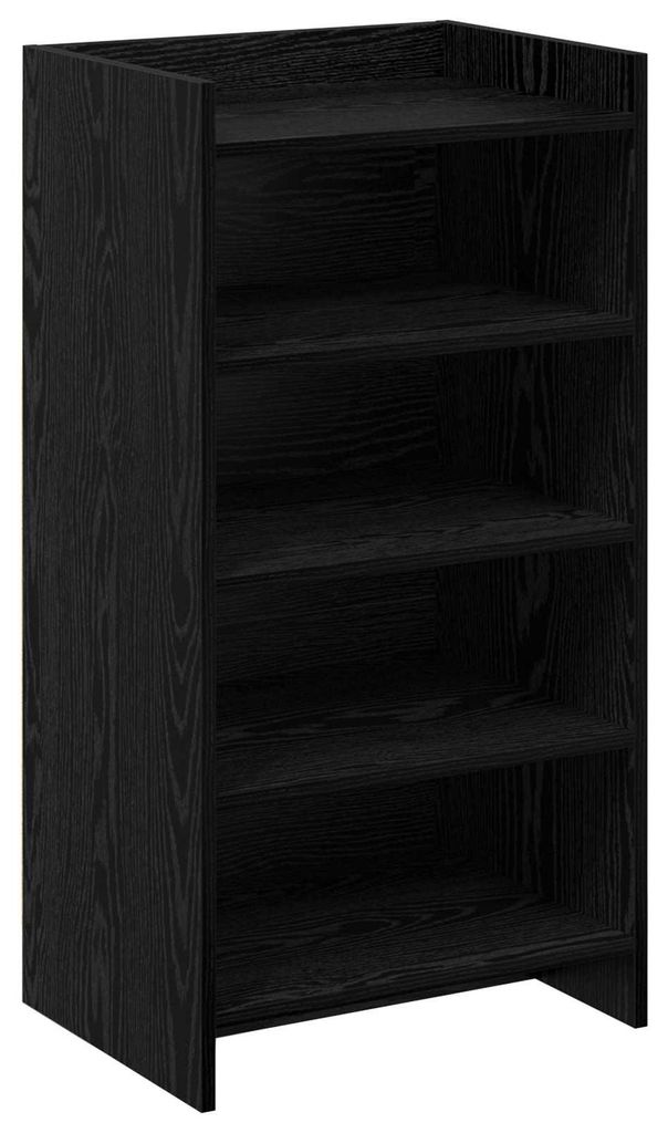 vidaXL Schuhschrank Schwarze Eiche 48 x 36 x 92 cm Holzwerkstoff
