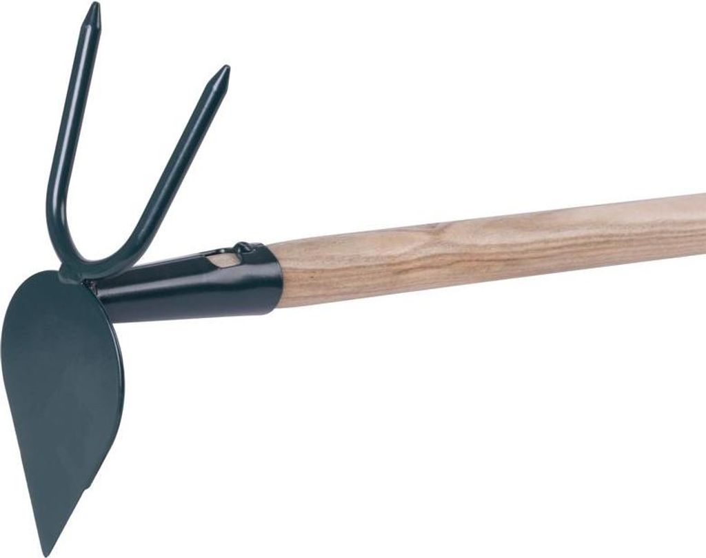 Hacke H105/550, spitz-zweizackig, mit Stiel Produktbild 