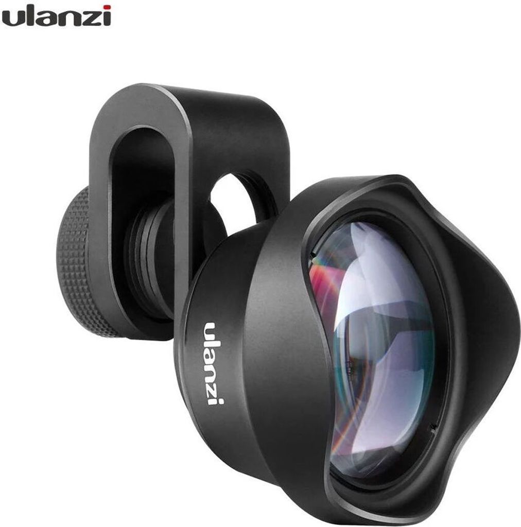 Ulanzi PH-8151 65mm 4K HD Telephoto Objektiv mit 17mm Clip für iPhone Max X Samsung S8 S9 Huawei Xiaomi Smartphone schwarz