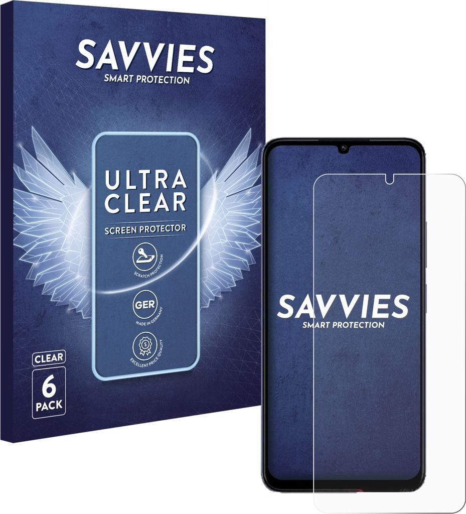 6x Für Xiaomi Poco C65 Schutzfolie Savvies Displayschutz Display Schutz Folie Klar Transparent